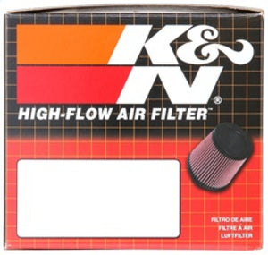 K&N Universal Rubber Filter Round Tapered 3in Base OD x 2in Top OD x 3in H