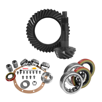 Yukon Gear 8.875in GM 12T 4.11 Rear Ring & Pinion Install Kit Axle Bearings and Seals