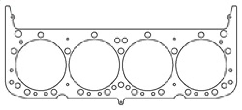 Cometic GM Small Block 4.080 inch Bore .027 inch MLS Headgasket w/ Valve Pockets