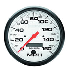 Autometer Phantom 5in 160 MPH Speedometer Electric Program w/ LCD Odometer