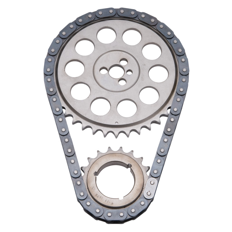 Edelbrock Timing Chain Performer Link 396-502 Chevrolet 96-Later Blocks w/ Cam Thrust Plate