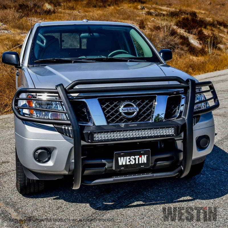 Westin 12-20 Nissan Frontier Sportsman X Grille Guard - Textured Black