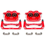 Power Stop 98-02 Chevrolet Camaro Front Red Calipers w/Brackets - Pair