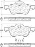 StopTech Street Touring 02-06 Mini Front Brake Pads