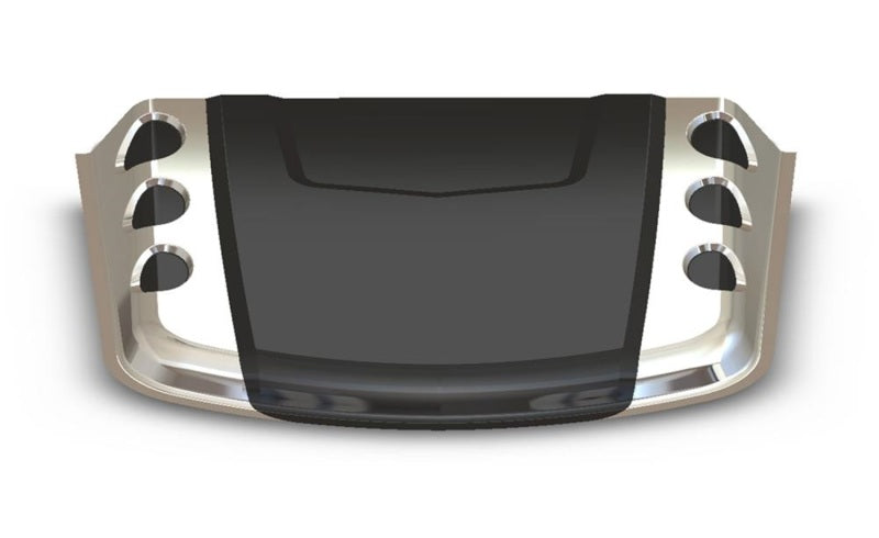 AVS Universal Hood Scoop - Smoke