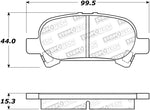 StopTech 02-06 Toyota Camry Street Performance Rear Brake Pads