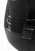 Seibon 99-00 Honda Civic (EM1/EJ6/7/8/EK9) TS-Style Carbon Fiber Hood