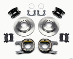 Wilwood D154 P/S Park Brake Kit New Big Ford 2.50in Off Front Mount