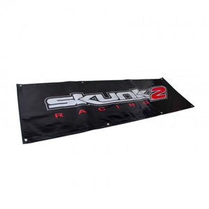 Skunk2 5 FT. Vinyl Shop Banner (Black)