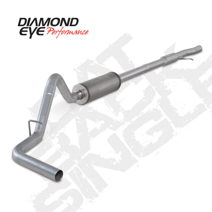 Diamond Eye KIT 3in Catback Single GAS AL CHEVY/GM 4.8L 5.3L 1500