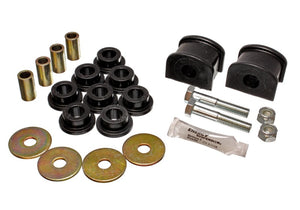 Energy Suspension 95-97 Ford Explorer/Bronco 2WD/4WD 19mm Black Rear Sway Bar Bushing Set