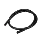 HPS Performance Silicone Oil Resistant HoseHigh Temp 1-ply Reinforced3/8" ID7 Feet LongBlack