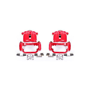 Power Stop 04-05 Cadillac DeVille Rear Red Calipers w/Brackets - Pair