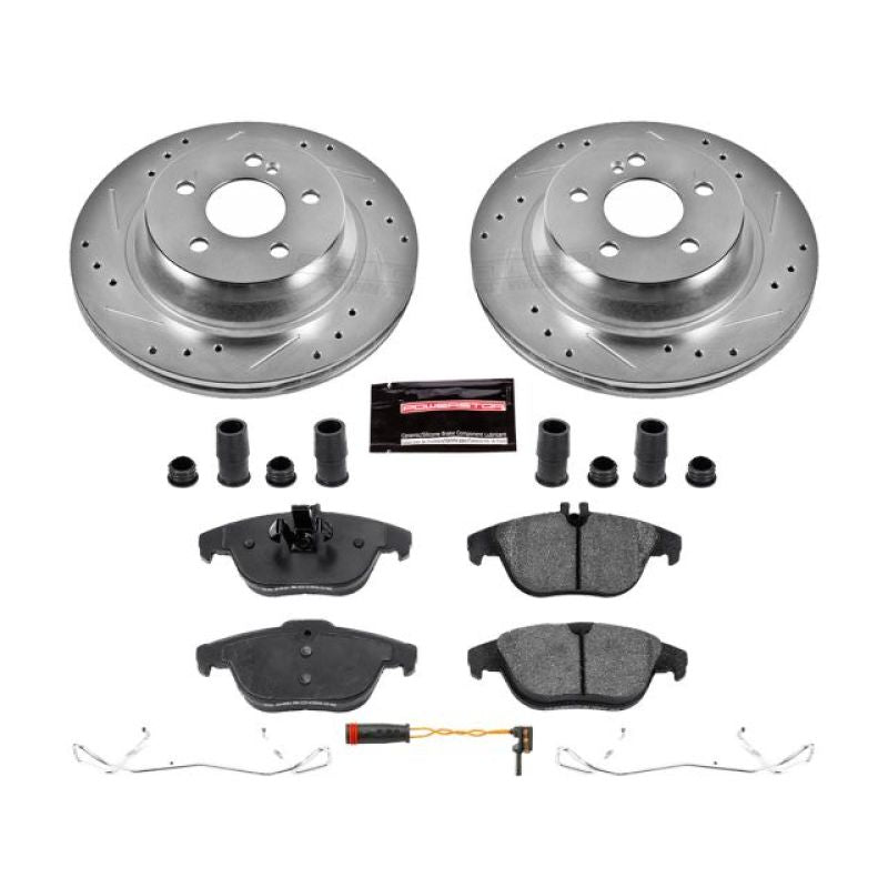 Power Stop 13-15 Mercedes-Benz GLK250 Rear Z23 Evolution Sport Brake Kit