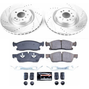 Power Stop 13-16 Mercedes-Benz GL350 Front Z23 Evolution Sport Brake Kit