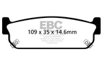 EBC 03-05 Infiniti M45 4.5 Bluestuff Rear Brake Pads