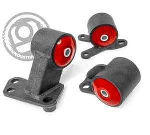 Innovative 94-01 Integra B-Series Black Steel Mounts 60A Bushings (Auto to Manual Hydro 2 Bolt)