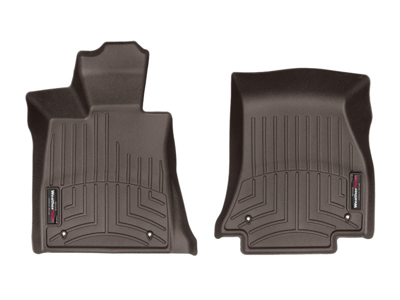 WeatherTech 2016+ BMW 7-Series Front FloorLiner - Cocoa