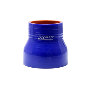 HPS Performance Silicone Reducer HoseHigh Temp 4-ply Reinforced1" - 1-1/2" ID3" LongBlue