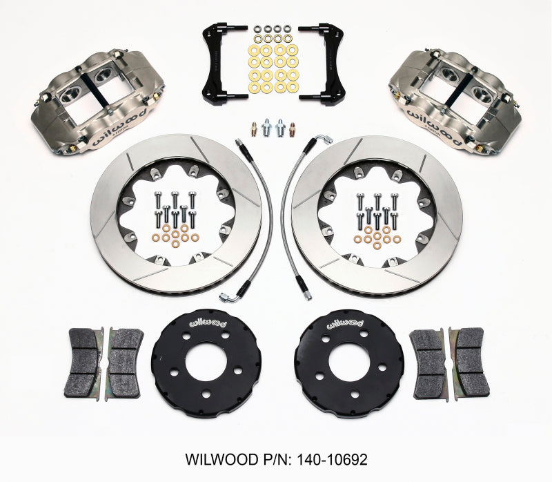 Wilwood Forged Superlite 4R ST BB Front Kit Road Race 94-04 Mustang