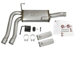 aFe Rebel Series CB Middle-Side Exit SS Exhaust w/ Polished Tips 09-16 GM Silverado/Sierra V6/V8