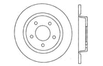 StopTech 04-10 Mazda3 Drilled Right Rear Rotor