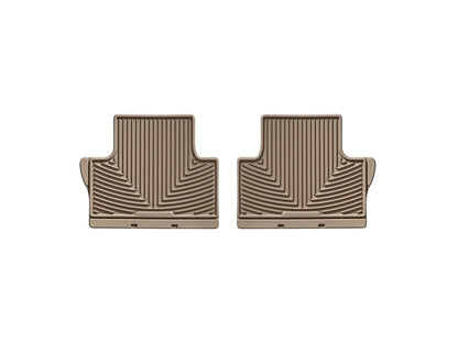 WeatherTech 07+ Volvo S80 Rear Rubber Mats - Tan