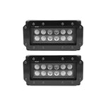 Westin HDX Flush Mount B-FORCE LED Light Kit (Set of 2) w/wiring harness - Black