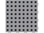 WeatherTech TechFloor - 12in X 12in Tiles - Grey/Black **Order in Qtys of 10