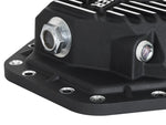 aFe Power Pro Ser Rear Diff Cover Black w/Mach Fins 2017 Ford Diesel Trucks V8-6.7L(td) Dana M275-14