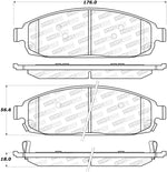 StopTech Street Brake Pads