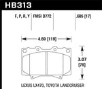 Hawk HPS Street Brake Pads