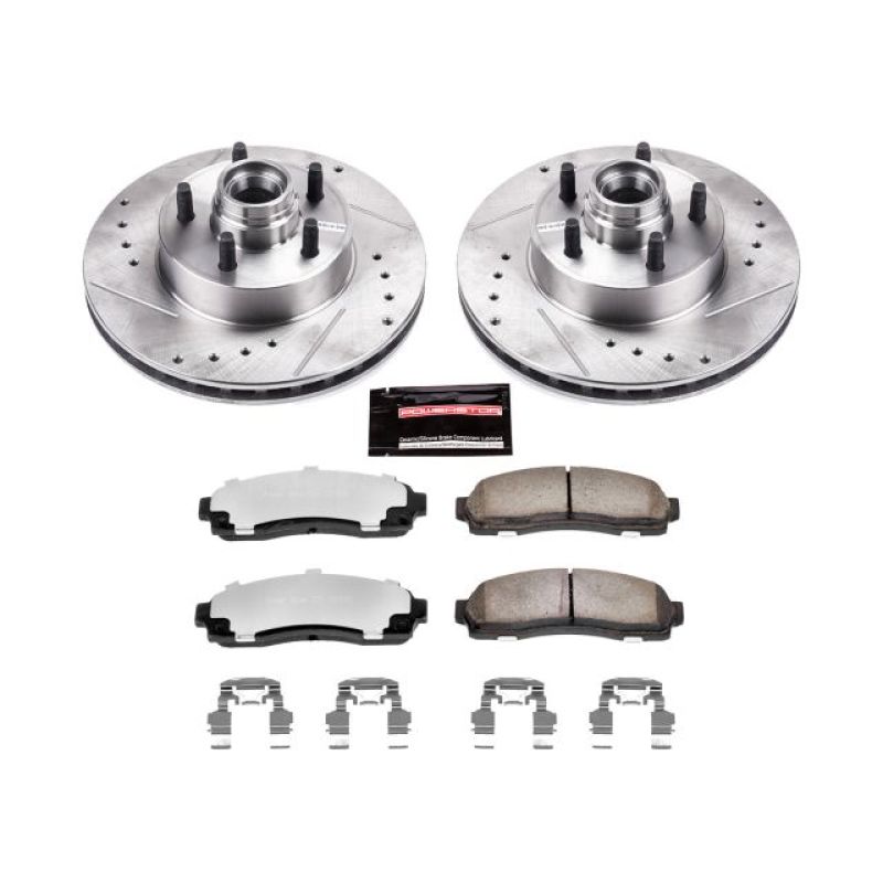 Power Stop 10-11 Ford Ranger Front Z36 Truck & Tow Brake Kit