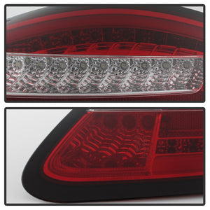 Spyder Porsche 987 Cayman 06-08 / Boxster 05-08 LED Tail Lights - Red Clear ALT-YD-P98705-LED-RC