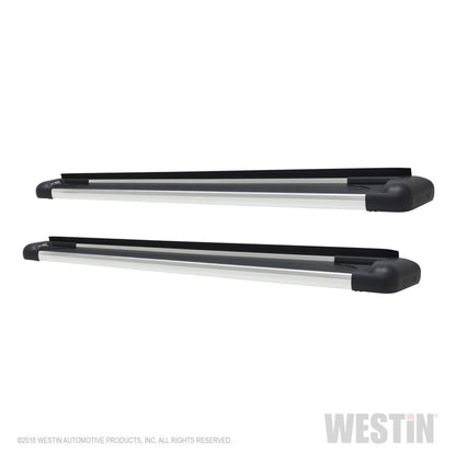 Westin SG6 Polished Aluminum Running Boards 85.5 in