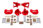 BMR 79-04 Mustang Rear Coilover Conversion Kit w/ Control Arm Bracket - Red