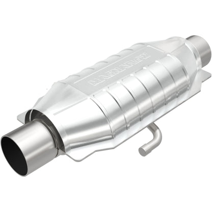 MagnaFlow Universal Catalytic Converter 2.5in ID Inlet/Outlet Center/Center Oval Rear