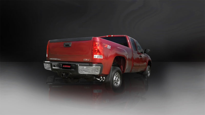 Corsa 11-12 Chevrolet Silverado Ext. Cab/Std. Bed 2500 6.0L V8 Polished Sport Cat-Back Exhaust