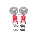 Power Stop 98-02 Honda Accord Rear Z26 Street Warrior Brake Kit w/Calipers