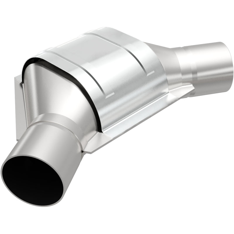 MagnaFlow Universal Catalytic Converter 2.25 Angled In / Out OEM