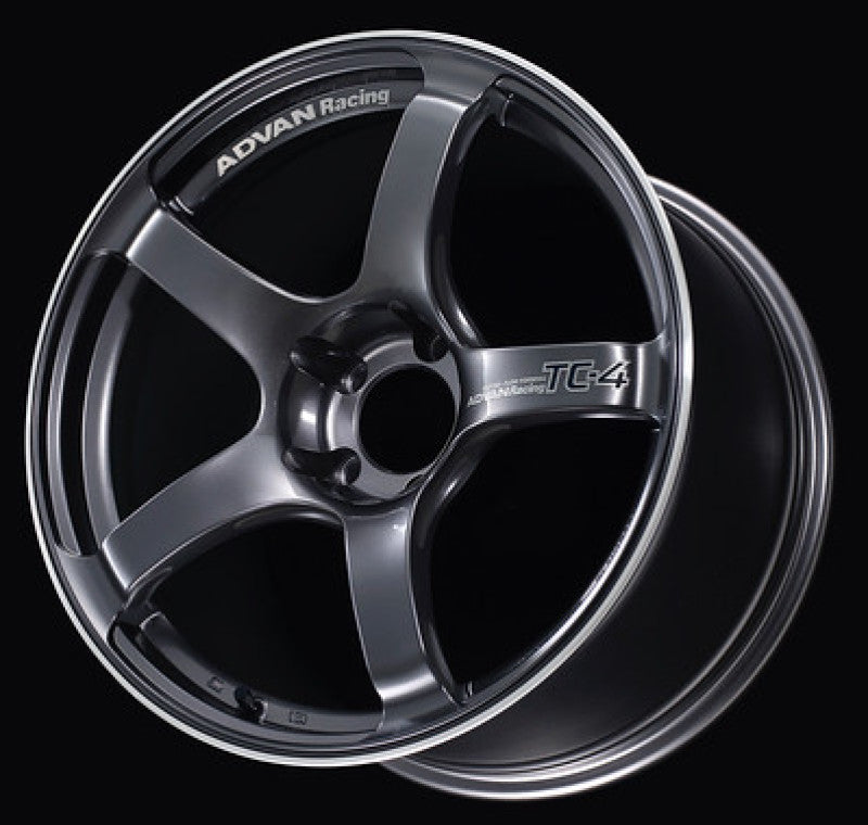 Advan TC4 15x7.0 +42 4-100 Racing Gunmetallic & Ring Wheel