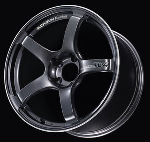 Advan TC4 15x7.0 +30 4-100 Racing Gunmetallic & Ring Wheel