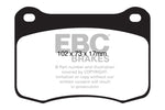 EBC 08+ Lexus IS-F 5.0 Bluestuff Rear Brake Pads