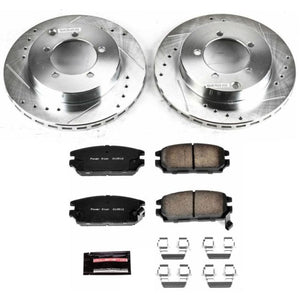 Power Stop 91-93 Dodge Stealth Rear Z23 Evolution Sport Brake Kit