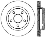 StopTech Power Slot 04-09 Dodge Durango / 02-05 Ram 1500 Front Left Slotted Cryo Rotor