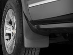 WeatherTech 14+ Chevrolet Silverado No Drill Mudflaps - Black