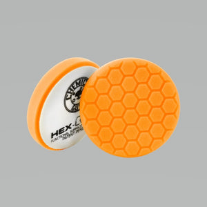 Chemical Guys Hex-Logic Self-Centered Medium-Heavy Cutting Pad - Orange - 4in