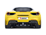 Akrapovic 16-17 Ferrari 488 GTB/488 Spyder Slip-On Line (Titanium) w/ Carbon Tips