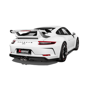 Akrapovic 2018 Porsche 911 GT3 (991.2) Slip-On Race Line (Titanium) w/Header/Link Pipes/Tail Pipes