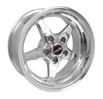 Race Star 92 Drag Star 15x7.00 5x4.50bc 3.50bs Direct Drill Polished Wheel